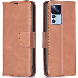 Mobigear Excellent Housse Xiaomi 12T Pro Etui Porte-Monnaie - Marron