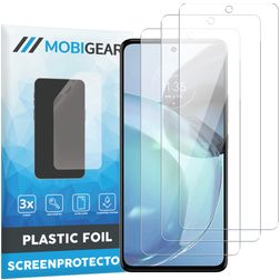 Mobigear Motorola Moto G72 Protection d'écran Film - Compatible coque (Lot de 3)