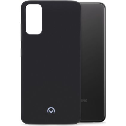 Mobilize Rubber Gelly Coque Samsung Galaxy A32 4G Coque arrière en TPU Souple - Matt Black