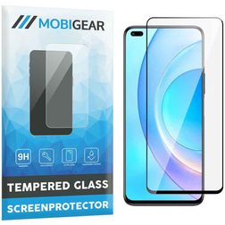 Mobigear Premium HONOR 50 Lite Verre trempé Protection d'écran - Compatible coque - Noir