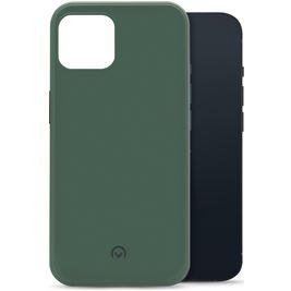 Mobilize Rubber Gelly Coque iPhone 13 Coque arrière en TPU Souple - Matt Green