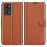 Mobigear Classic Housse Realme GT Neo2 Etui Porte-Monnaie - Marron