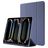 Mobigear Tri-Fold Gel Coque iPad Pro 11 Pouces (2025) Etui en TPU,Similicuir + Porte-crayon - Violet