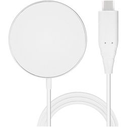 Mobiparts - Chargeur MagSafe 1.2 mètres 15W - Blanc