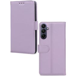 Mobilize Premium Gelly Wallet Housse Samsung Galaxy A15 Etui Porte-Monnaie - Violet