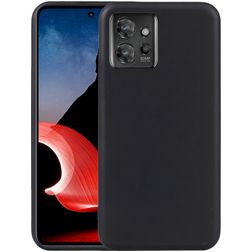 Mobigear Colors Coque Motorola ThinkPhone Coque arrière en TPU Souple - Noir