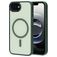 Mobiparts Hardcover Coque iPhone 16e MagSafe Coque arrière Rigide - Satin Green