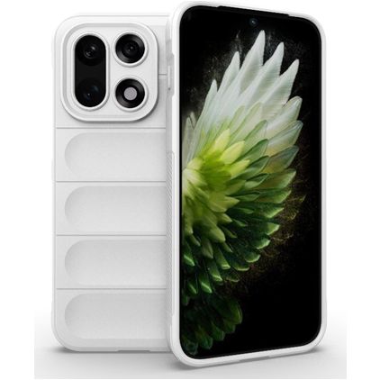 Mobigear Bumpy Coque OnePlus 15 Coque arrière en TPU Souple - Blanc