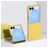 Mobigear Colors Coque Samsung Galaxy Z Flip 7 Coque arrière Rigide - Jaune