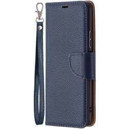 Mobigear Excellent Xiaomi Redmi Note 10 Pro Étui Portefeuille - Bleu foncé
