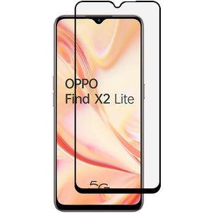 Mobigear Premium OPPO Find X2 Lite Verre trempé Protection d'écran - Compatible Coque - Noir