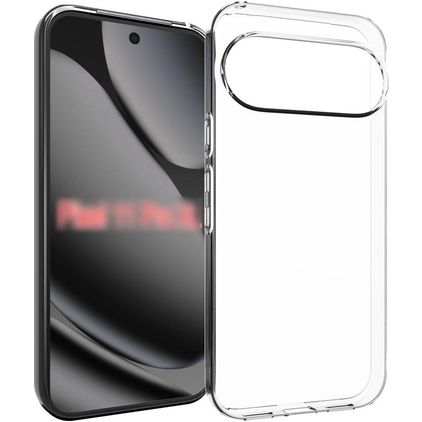 Mobigear Basics Coque Transparente Google Pixel 11 Pro XL Coque arrière en TPU Souple - Transparent