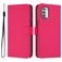 Mobigear Urban Wallet Housse Nokia G42 Etui Porte-Monnaie - Rouge