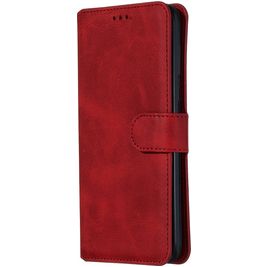 Mobigear Wallet Housse Motorola Moto G8 Plus Etui Porte-Monnaie - Rouge