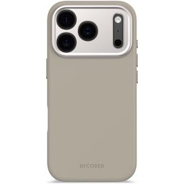 Decoded Coque iPhone 17 Pro Coque arrière en Silicone - Soft Taupe