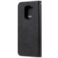 Mobigear Zipper Housse Xiaomi Redmi Note 9 Etui Porte-Monnaie - Noir