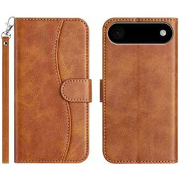 Mobigear S Line Housse iPhone Air Etui Porte-Monnaie - Marron