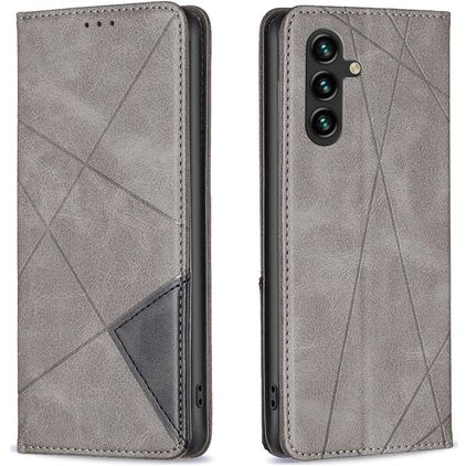 Mobigear Rhombus Slim Samsung Galaxy S25 FE Étui - Gris