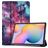 Mobigear Tri-Fold Coque Samsung Galaxy Tab S6 Lite Etui - Galaxie