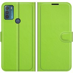 Mobigear Classic Motorola Moto G50 Étui Portefeuille - Vert