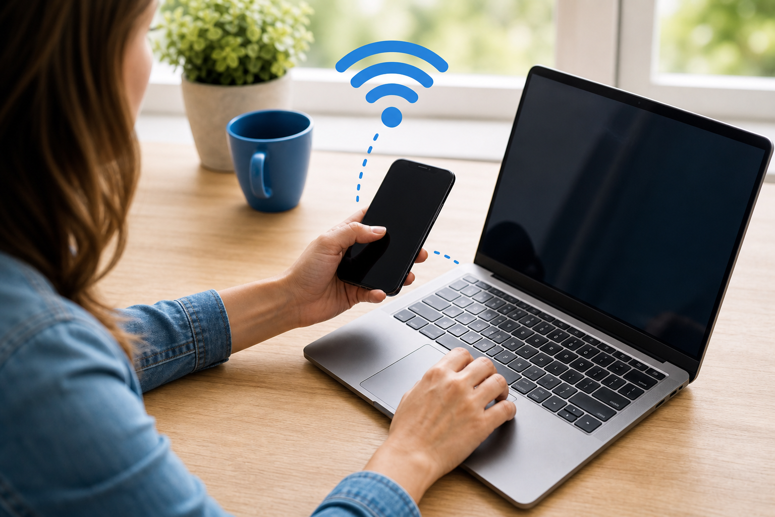 Comment utiliser le partage de connexion de mon téléphone avec mon ordinateur portable ?