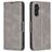 Mobigear Excellent Housse Samsung Galaxy A56 Etui Porte-Monnaie - Gris