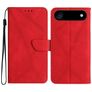 Mobigear Stitch Housse iPhone Air Etui Porte-Monnaie - Rouge