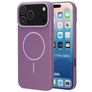 Mobiparts Slim Line iPhone 17 Pro Max MagSafe Plastique rigide Coque arrière - Imperial Purple