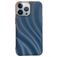 Mobigear Wavy Coque iPhone 14 Pro Max Coque arrière Rigide - Bleu