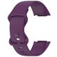 Mobigear Sport Dual Bracelet Silicone Fitbit Charge 5 Fermeture à clou et passant - Violet