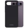 Mobilize Rubber Gelly Coque Vivo V70 FE Coque arrière en TPU Souple - Noir