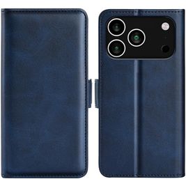Mobigear Slim Magnet Housse iPhone 17 Pro Etui Porte-Monnaie - Dark Blue