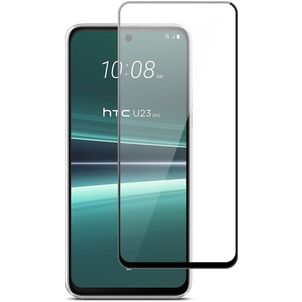 Mobigear Premium HTC U23 Pro Verre trempé Protection d'écran - Compatible Coque - Noir