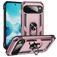 Mobigear Armor Ring Coque Google Pixel 10 Pro XL Coque arrière Rigide Anti-Chocs avec Anneau-Support - Rose doré