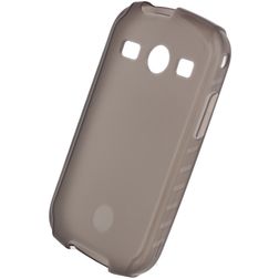 Mobilize Gelly Coque Samsung Galaxy Xcover 2 Coque arrière en TPU Souple - Smokey Grey