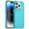 Mobigear Crystal Coque iPhone 15 Pro Coque arrière en TPU Souple - Bleu