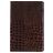Mobigear Croco Coque iPad Mini 4 (2015) Etui - Marron