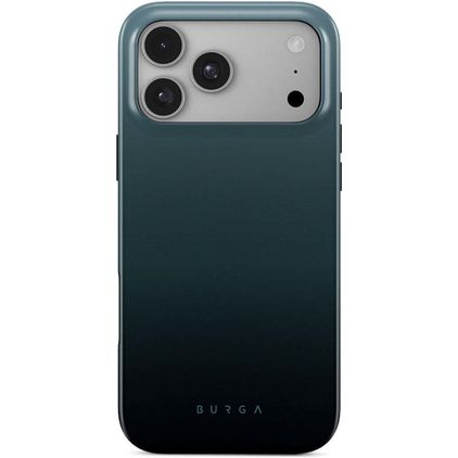 Burga Tough Coque iPhone 18 Pro MagSafe Coque arrière Rigide Anti-Chocs - Black Hole