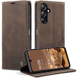CaseMe 013 Housse Samsung Galaxy A16 Etui Porte-Monnaie - Marron