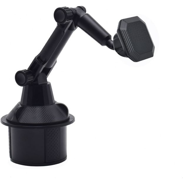 Support Voiture Universel Pour Smartphone/tablette - Fixation Porte-gobelet, Rotatif 360° - 11