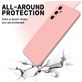 Mobigear Colors Coque Samsung Galaxy A55 Coque arrière en Silicone - Rose