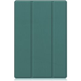 Mobigear Tri-Fold Gel Coque Samsung Galaxy Tab A8 10.5 (2021) Etui en TPU,Similicuir - Vert