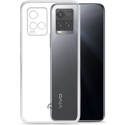 Mobilize Gelly Coque Transparente Vivo Y33s Coque arrière en TPU Souple - Transparent
