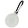 Mobigear Circle Key Coque TPU souple Porte-clés pour Apple AirTag - Transparent