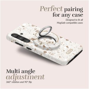 MIO Holder MagSafe Bague téléphone - Soft Terrazzo Universel