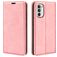 Mobigear Retro Slim Housse Motorola Moto G52 Etui Porte-Monnaie - Rose