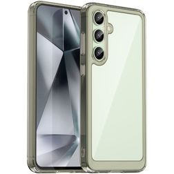 Mobigear Crystal Samsung Galaxy S24 FE Plastique rigide Coque arrière - Vert