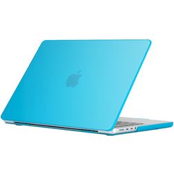 Mobigear Glossy MacBook Pro 16 Pouces (2021-2024) Coque - Bleu - Model A2485 / A2780 / A2991 / A3186