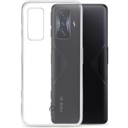 Mobilize Gelly Transparent POCO F4 GT TPU souple Coque arrière - Transparent