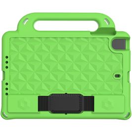 Mobigear Diamond Coque iPad Mini 5 (2019) Coque de tablette pour enfants avec Poignée Enfants en EVA - Vert